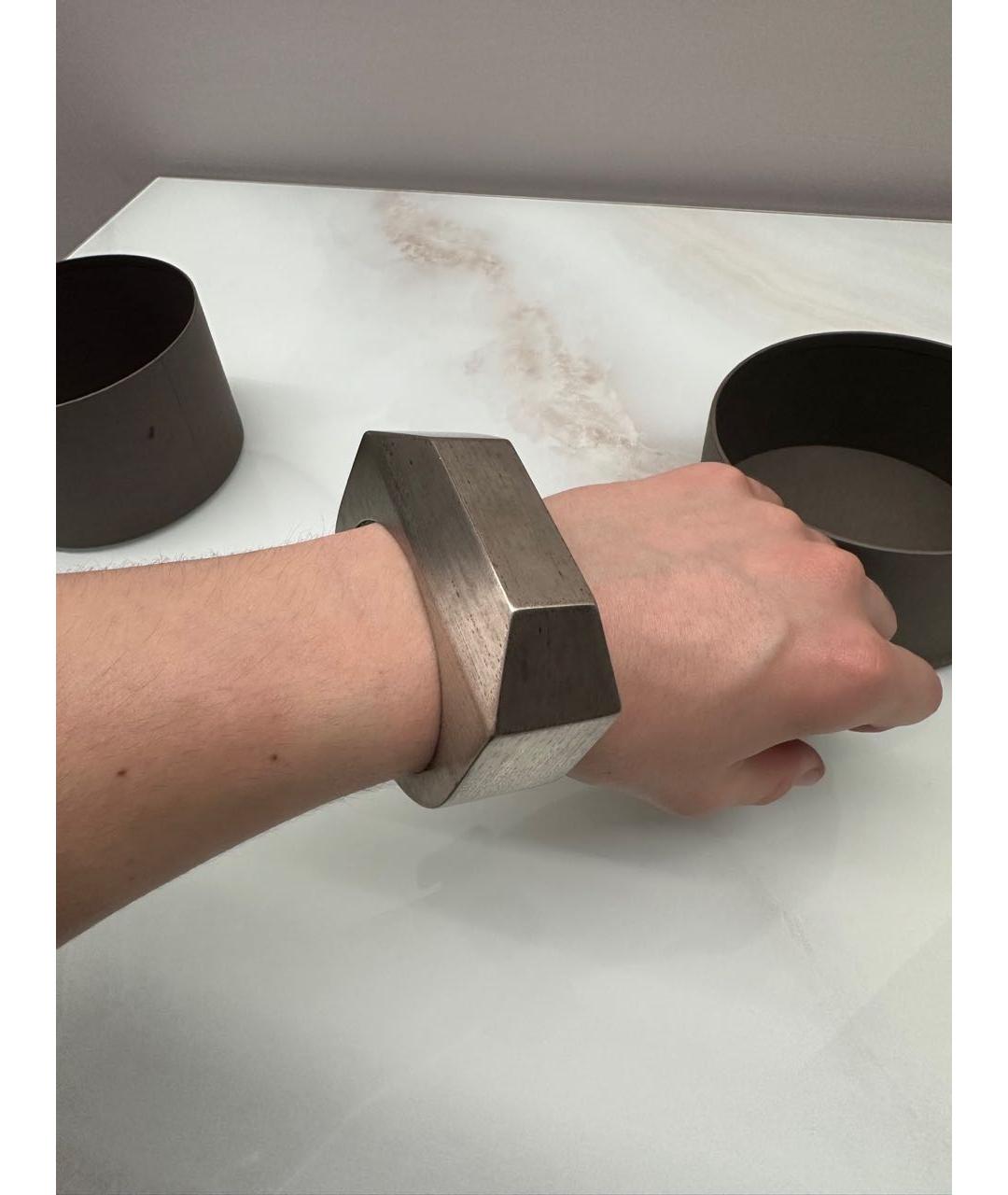 RICK OWENS Серебрянный браслет, фото 3