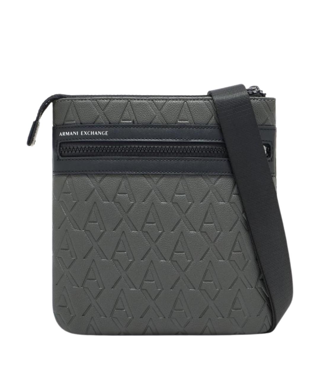 ARMANI EXCHANGE Хаки сумка на плечо из искусственной кожи, фото 1