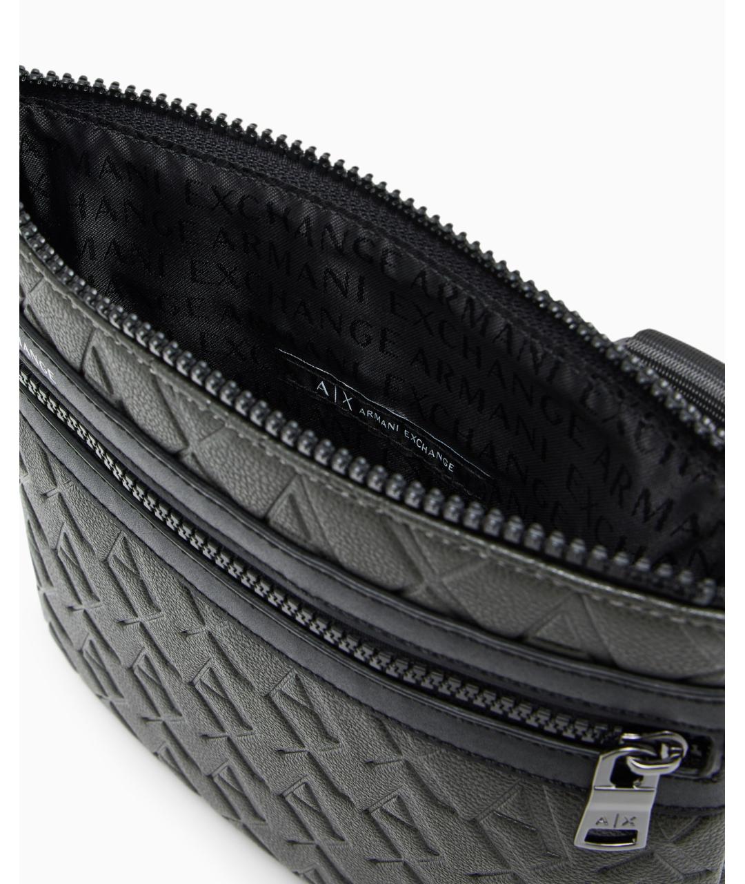 ARMANI EXCHANGE Хаки сумка на плечо из искусственной кожи, фото 2