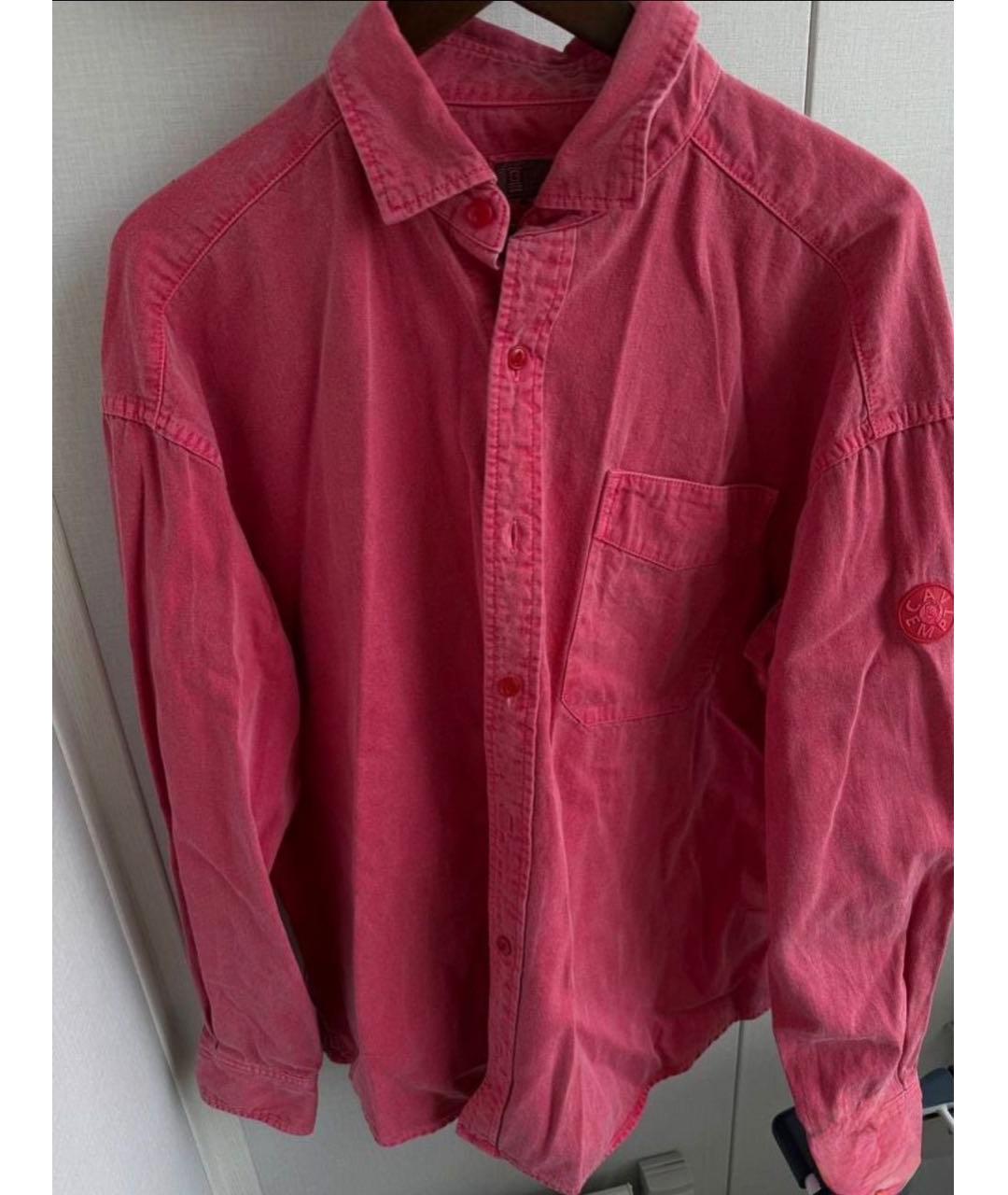 CAV EMPT Красная хлопковая кэжуал рубашка, фото 4
