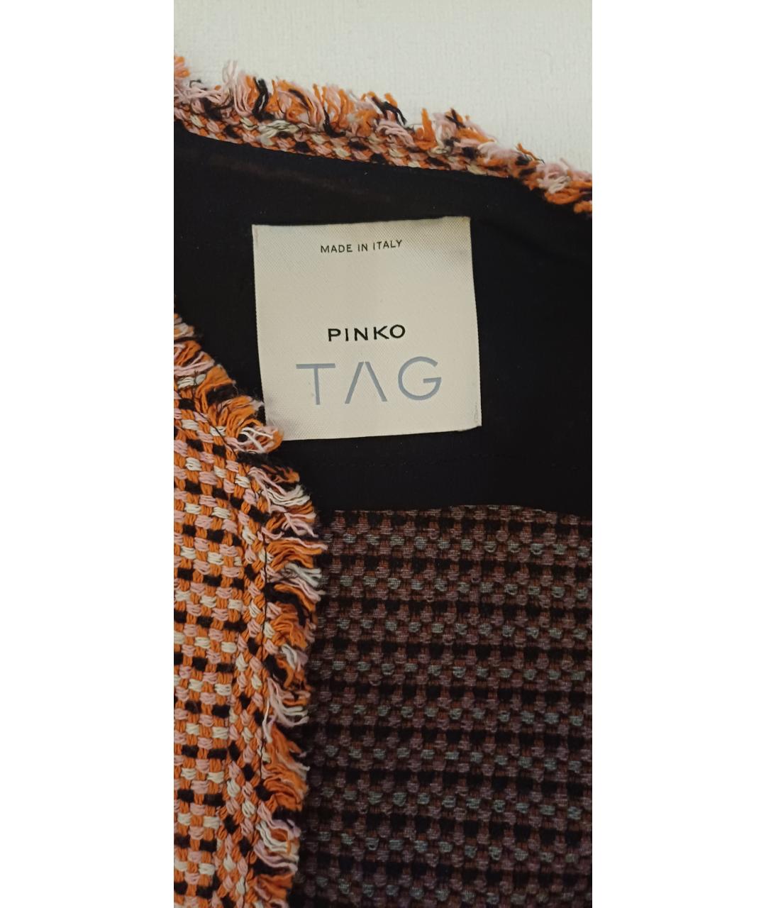 PINKO Хлопко-эластановый тренч/плащ, фото 3