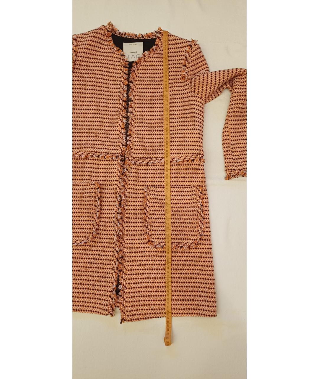 PINKO Хлопко-эластановый тренч/плащ, фото 6