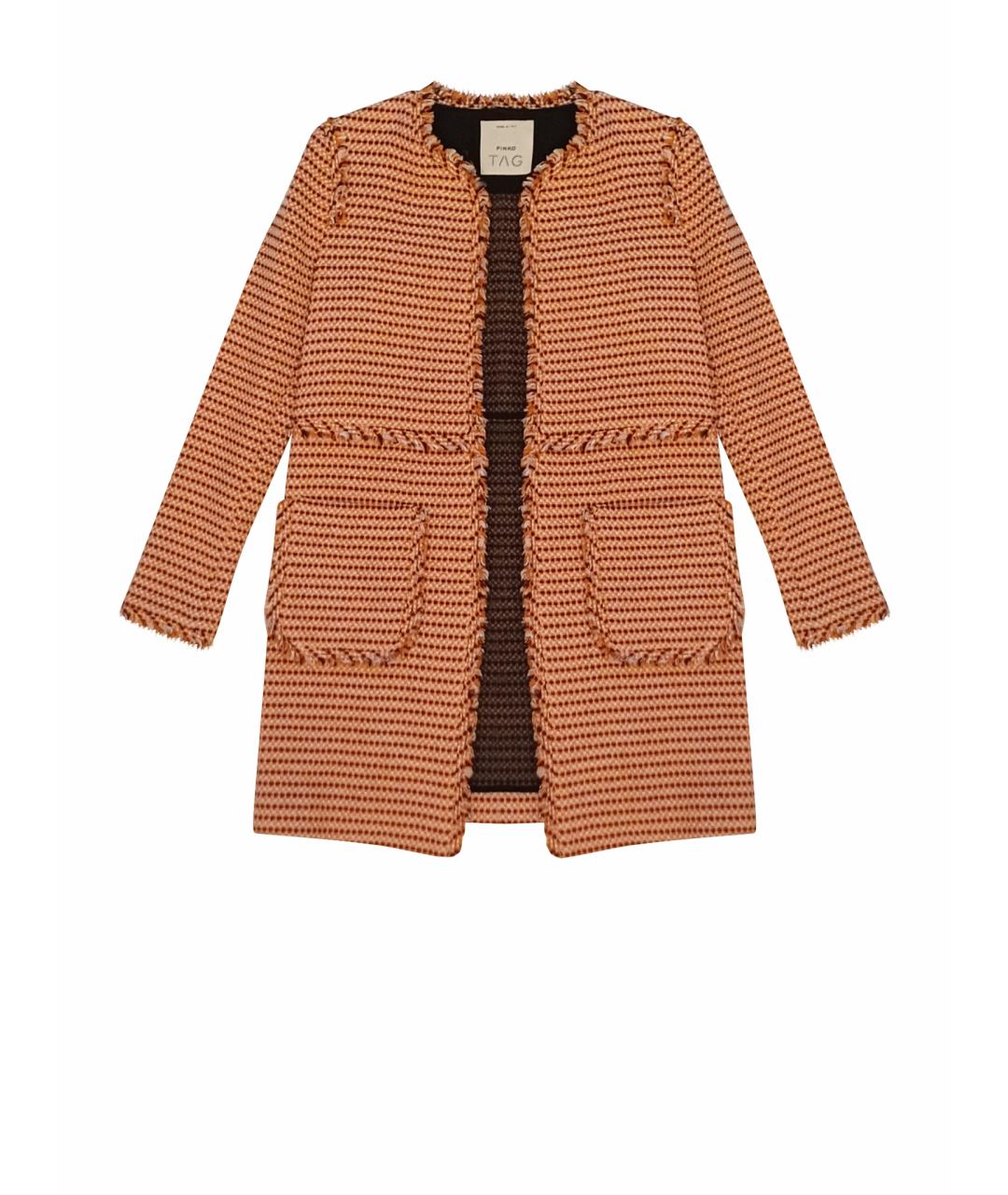 PINKO Хлопко-эластановый тренч/плащ, фото 1