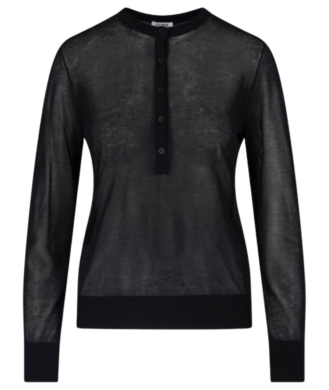 FILIPPA K Черный джемпер / свитер, фото 1