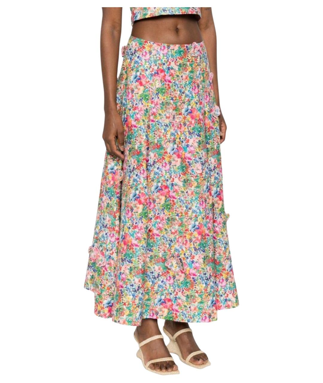 FARM RIO Мульти юбка миди, фото 4