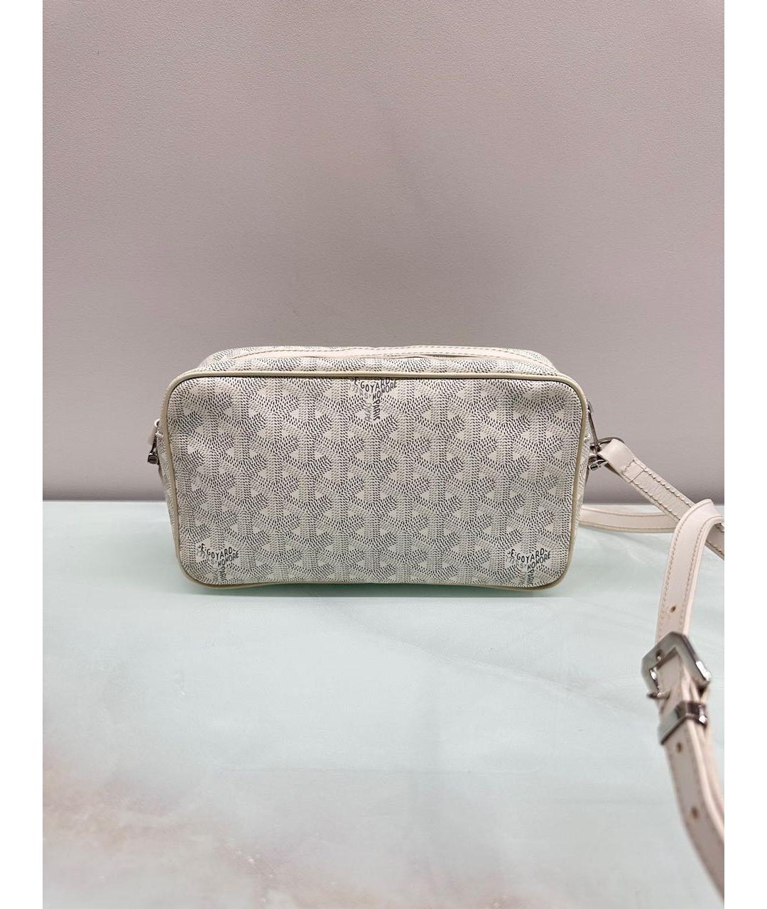 GOYARD Белая сумка через плечо, фото 2