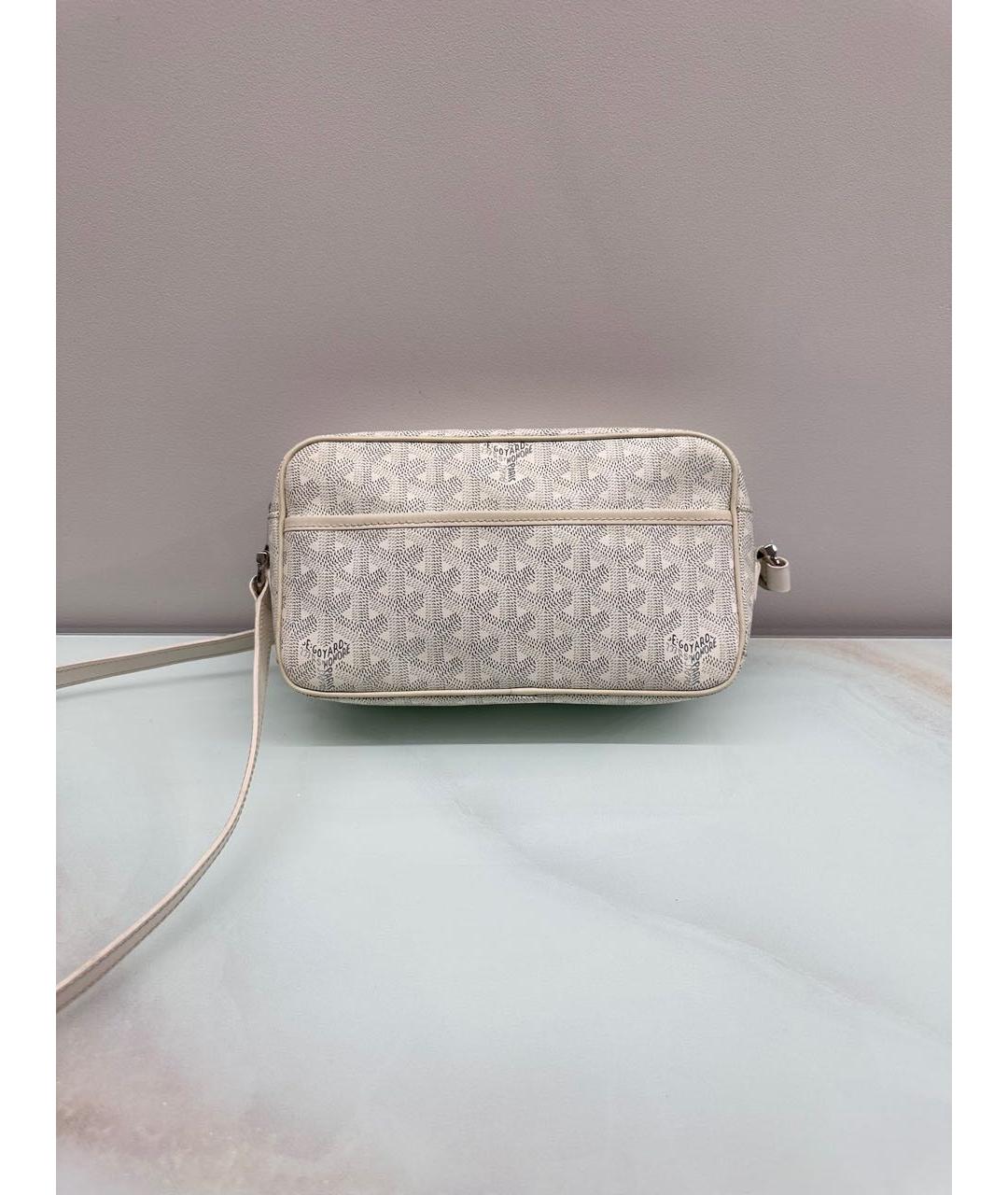 GOYARD Белая сумка через плечо, фото 5