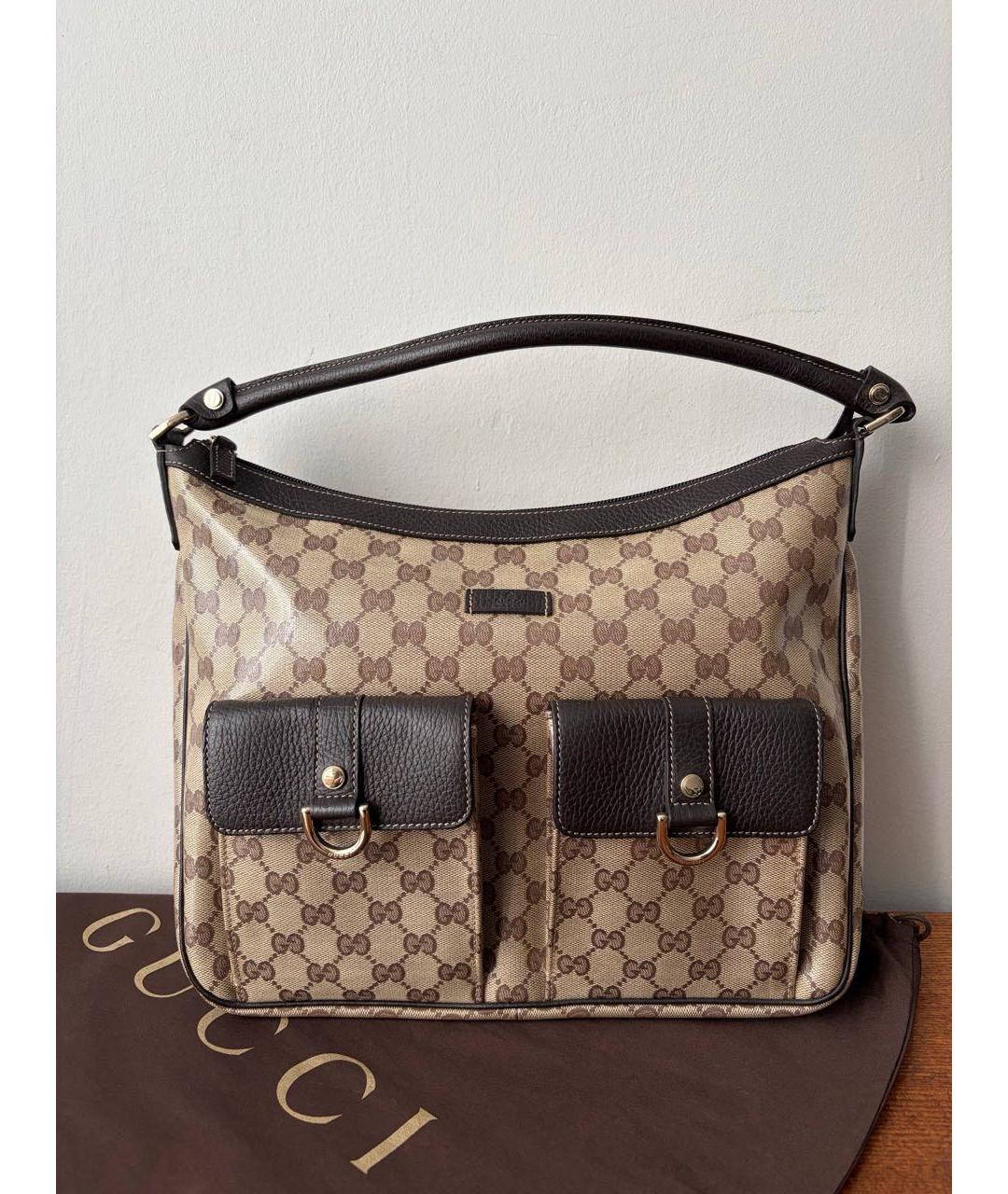 GUCCI Бежевая сумка через плечо, фото 9