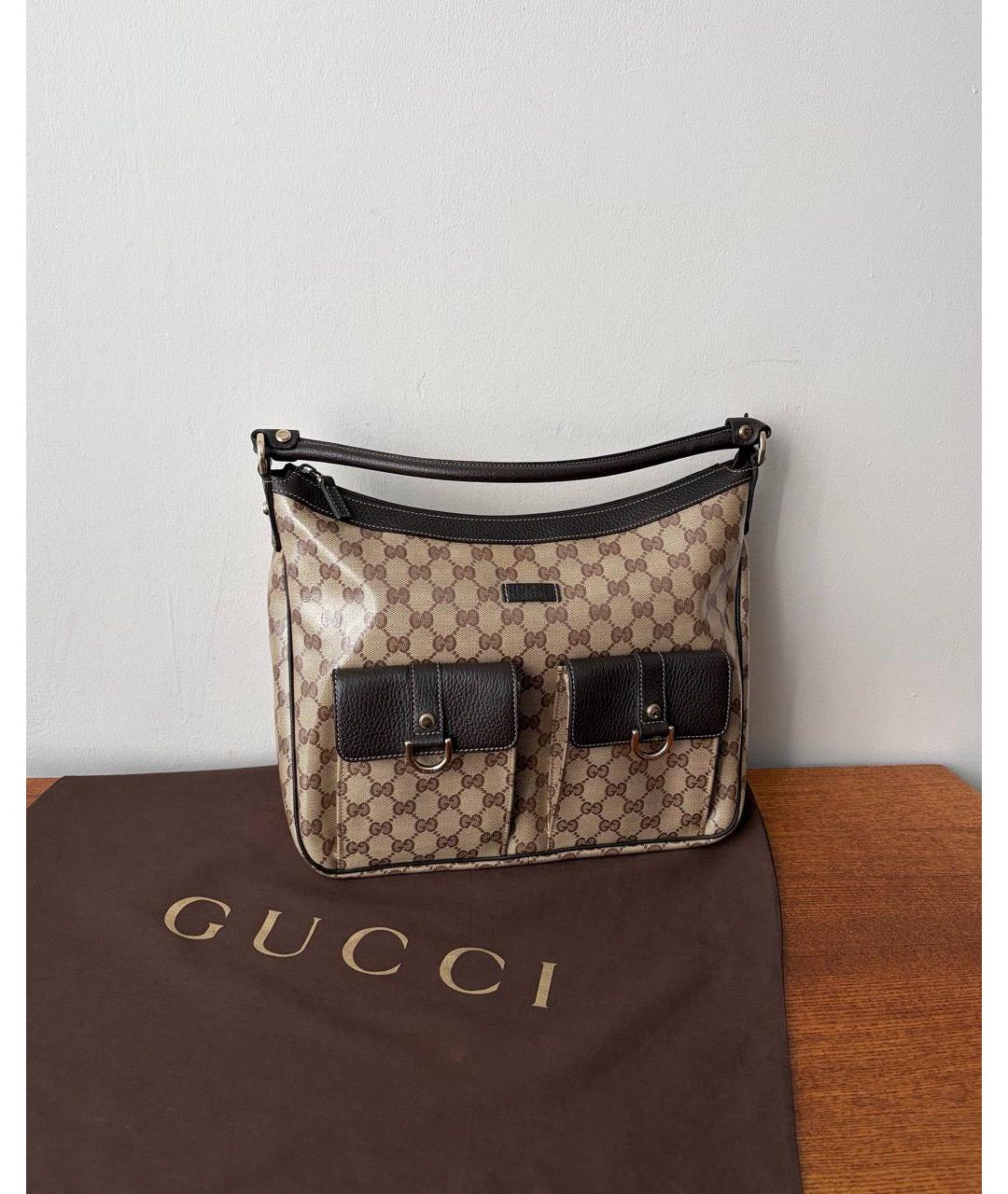 GUCCI Бежевая сумка через плечо, фото 2