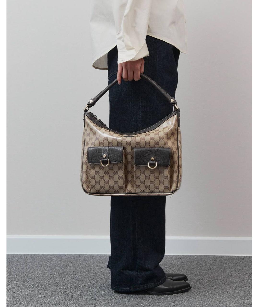 GUCCI Бежевая сумка через плечо, фото 4