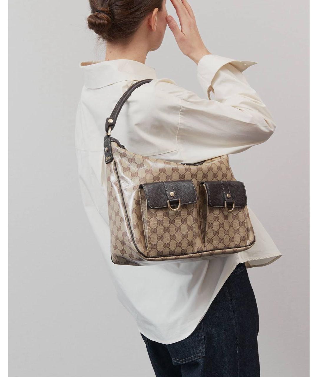 GUCCI Бежевая сумка через плечо, фото 3