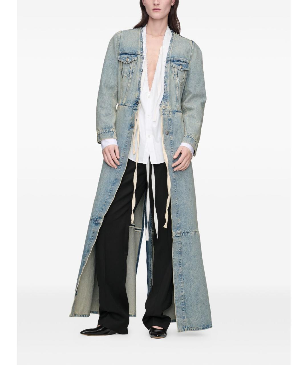 MAISON MARGIELA Белая хлопковая рубашка, фото 4