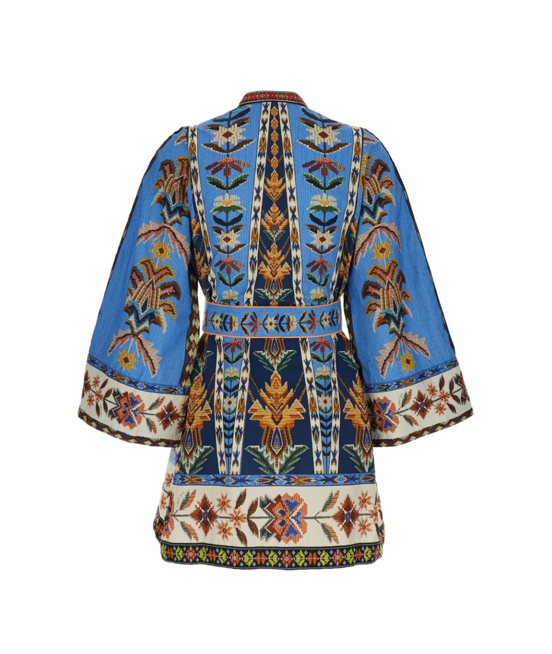 FARM RIO Синее повседневное платье, фото 2