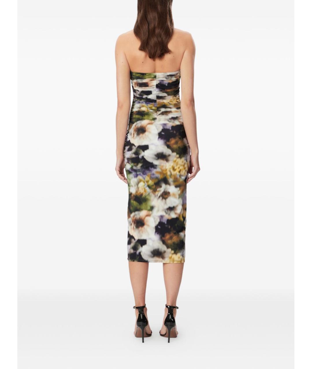 AMAZUIN Мульти полиамидовое коктейльное платье, фото 4