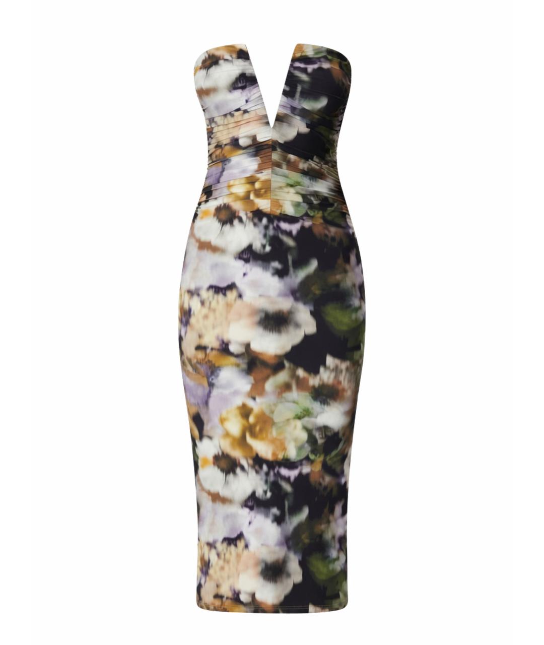 AMAZUIN Мульти полиамидовое коктейльное платье, фото 1