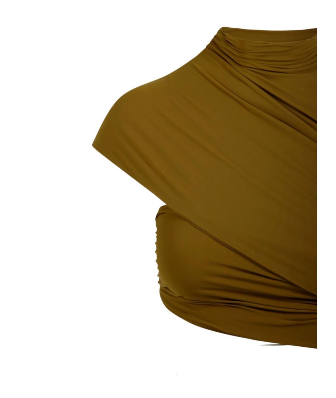 AMAZUIN Зеленая полиамидовая майка, фото 3