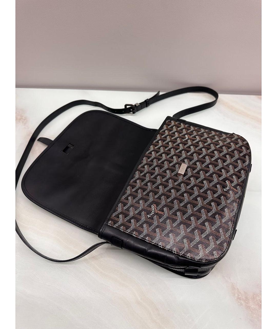 GOYARD Черная сумка через плечо, фото 3