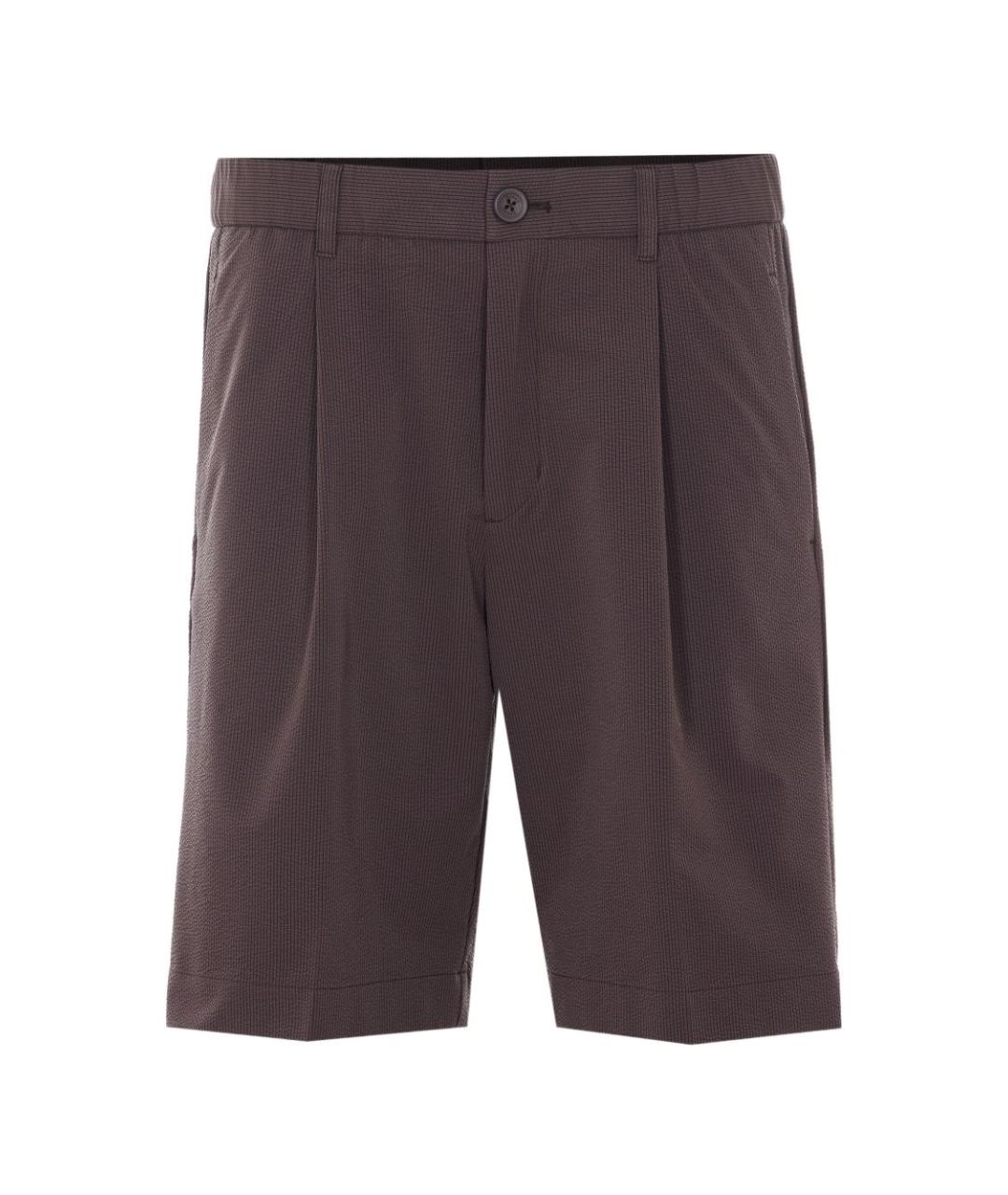 HERNO Коричневые шорты, фото 1