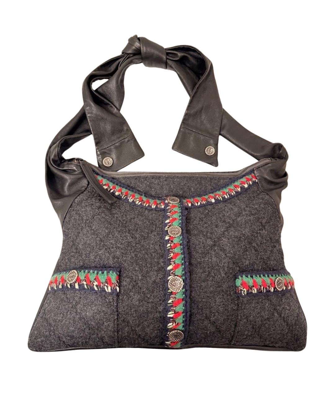 CHANEL Черная сумка через плечо, фото 1