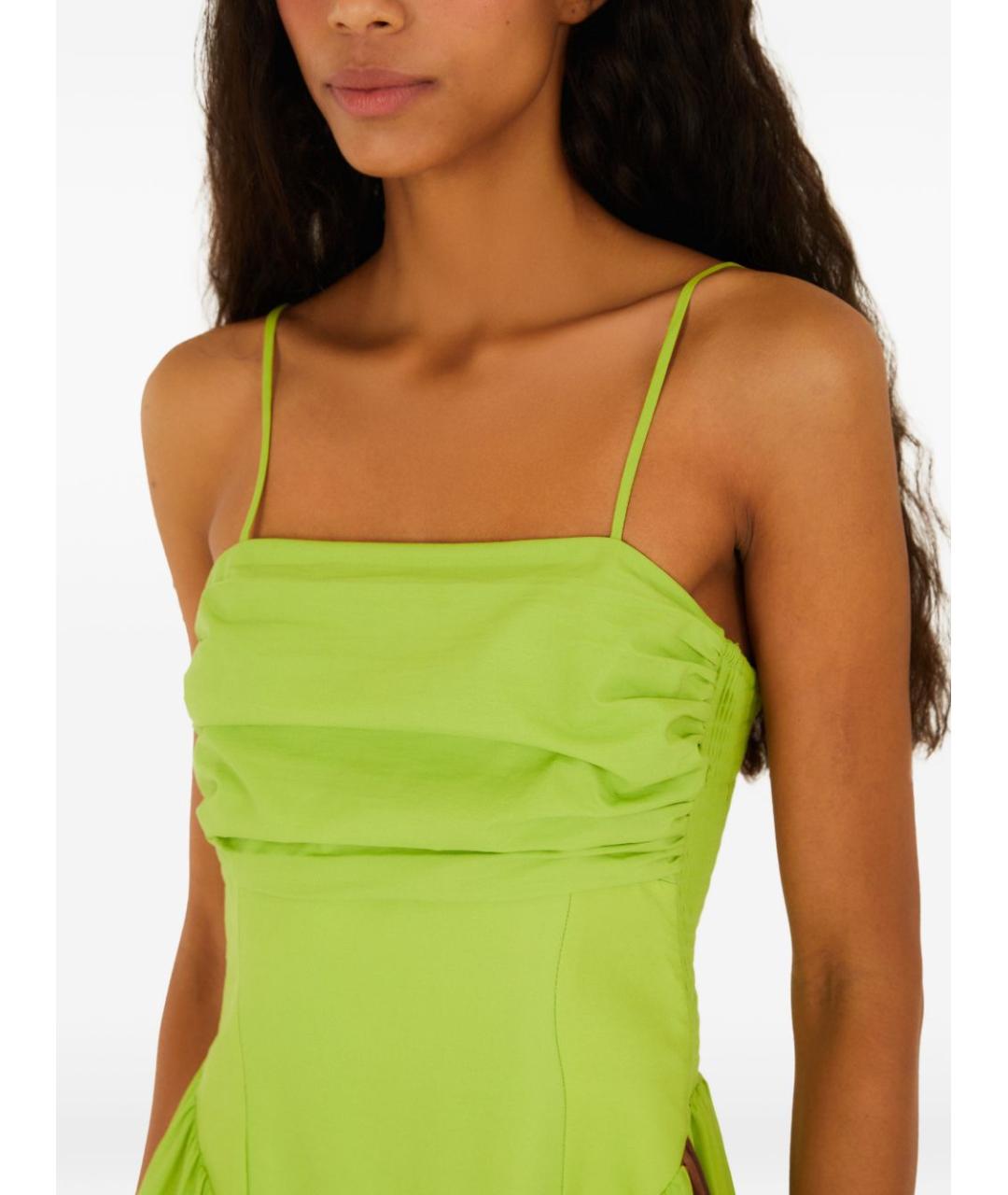 FARM RIO Зеленый сарафан, фото 4