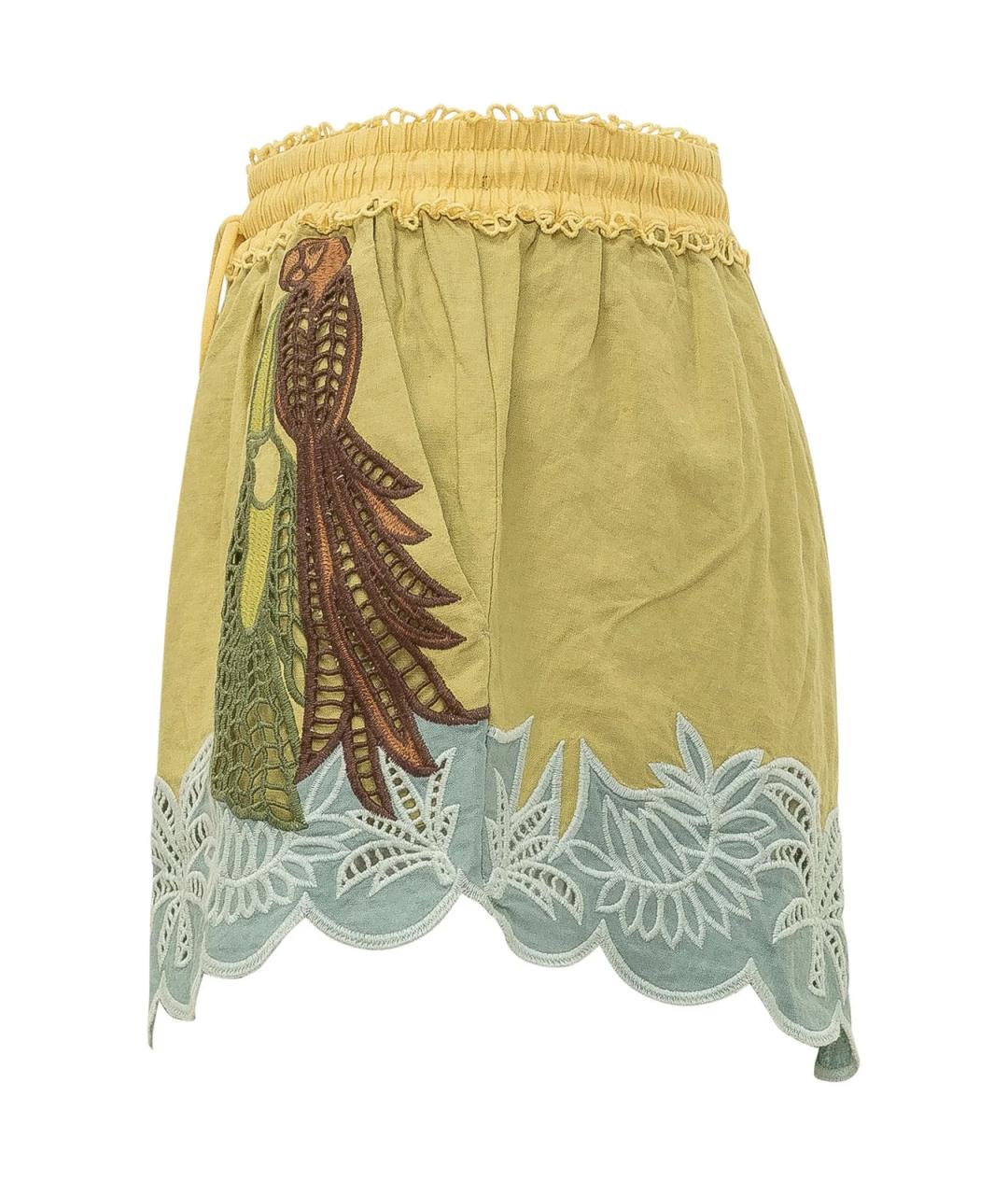 FARM RIO Мульти льняные шорты, фото 3