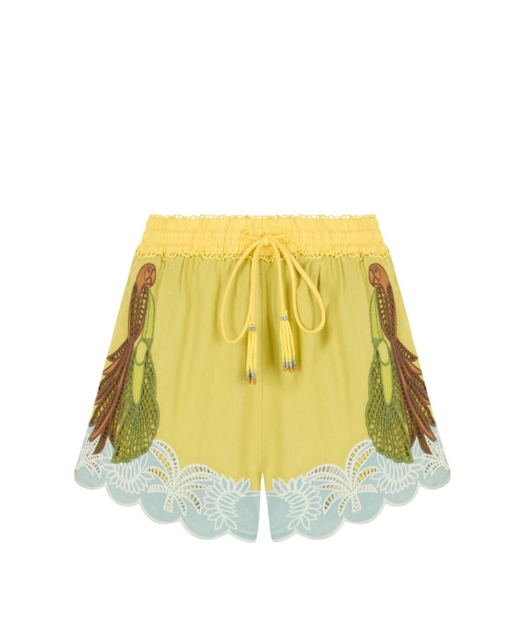 FARM RIO Мульти льняные шорты, фото 1