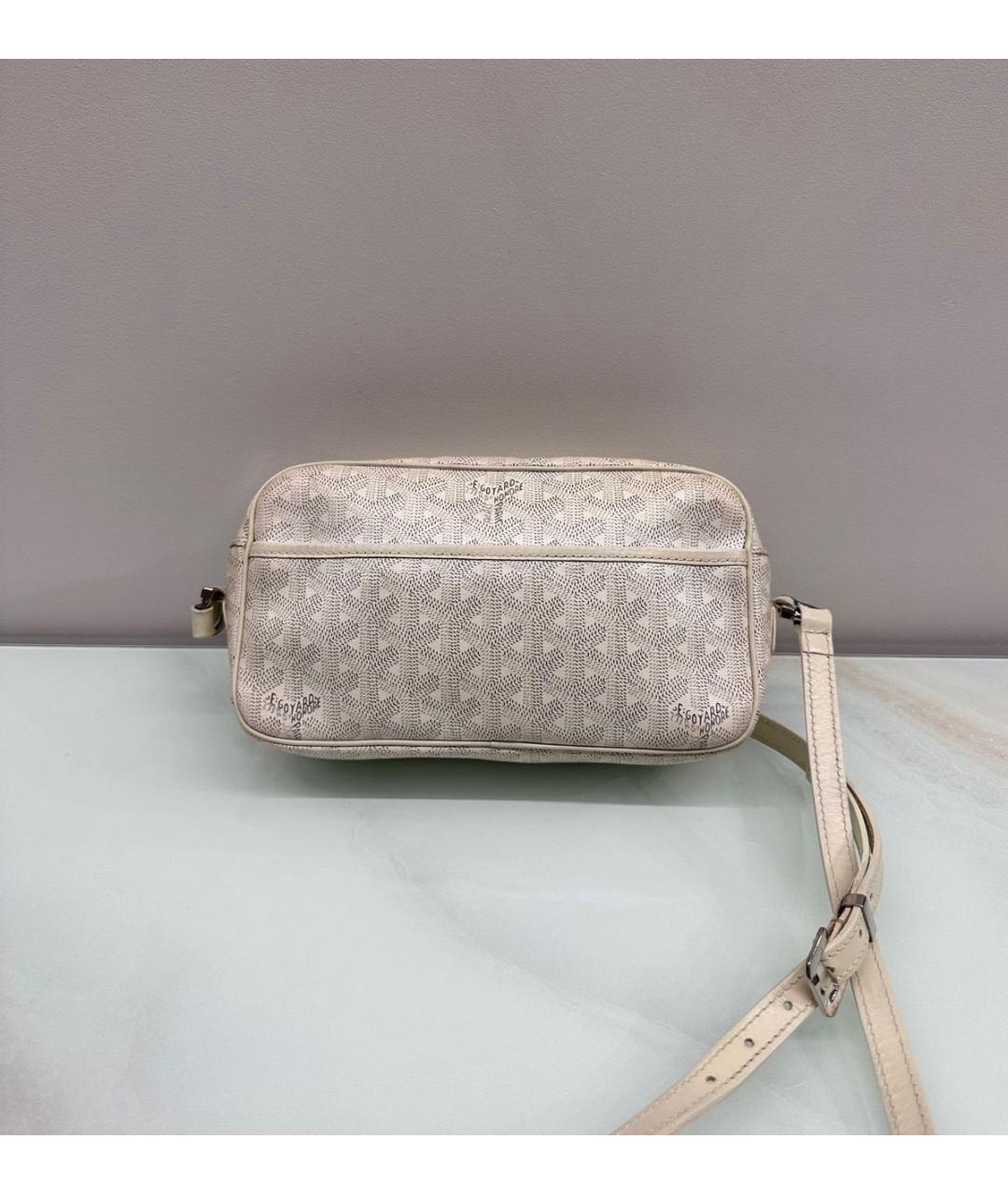 GOYARD Белая сумка через плечо, фото 7