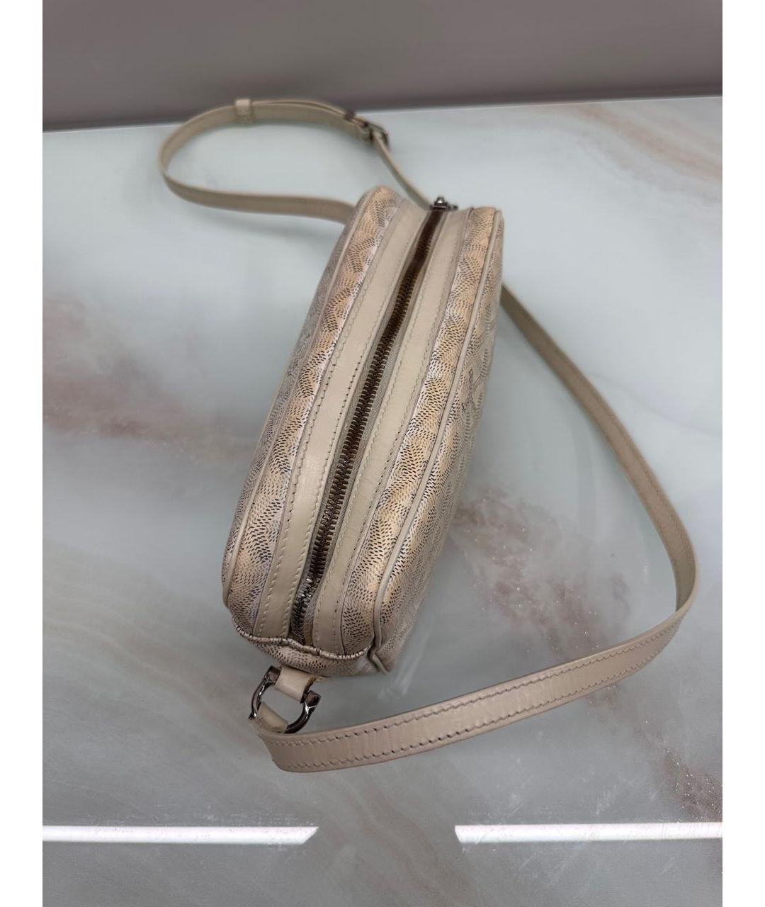 GOYARD Белая сумка через плечо, фото 3