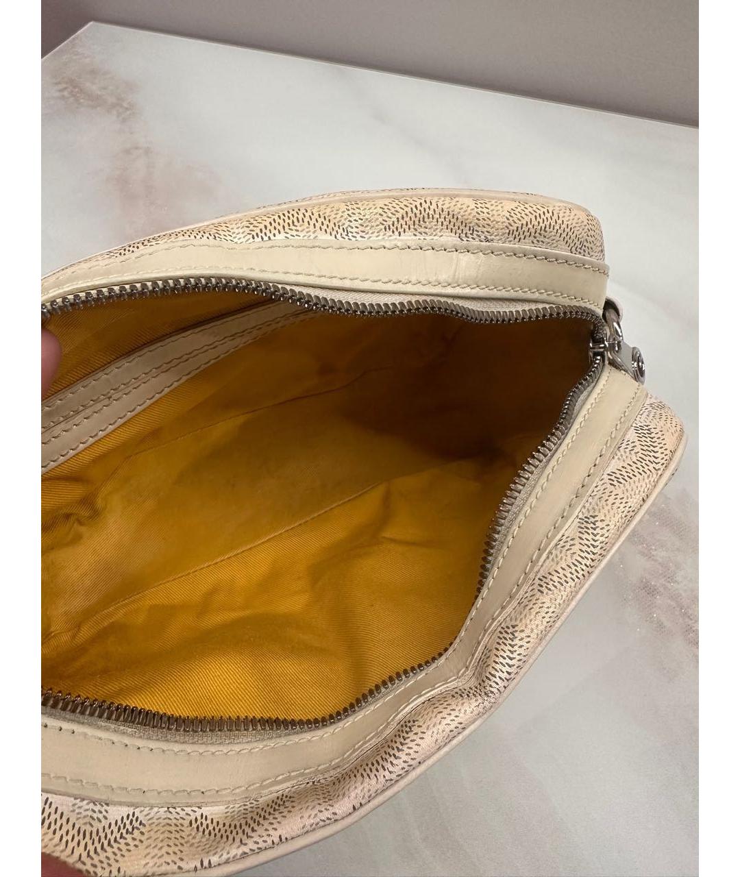 GOYARD Белая сумка через плечо, фото 6