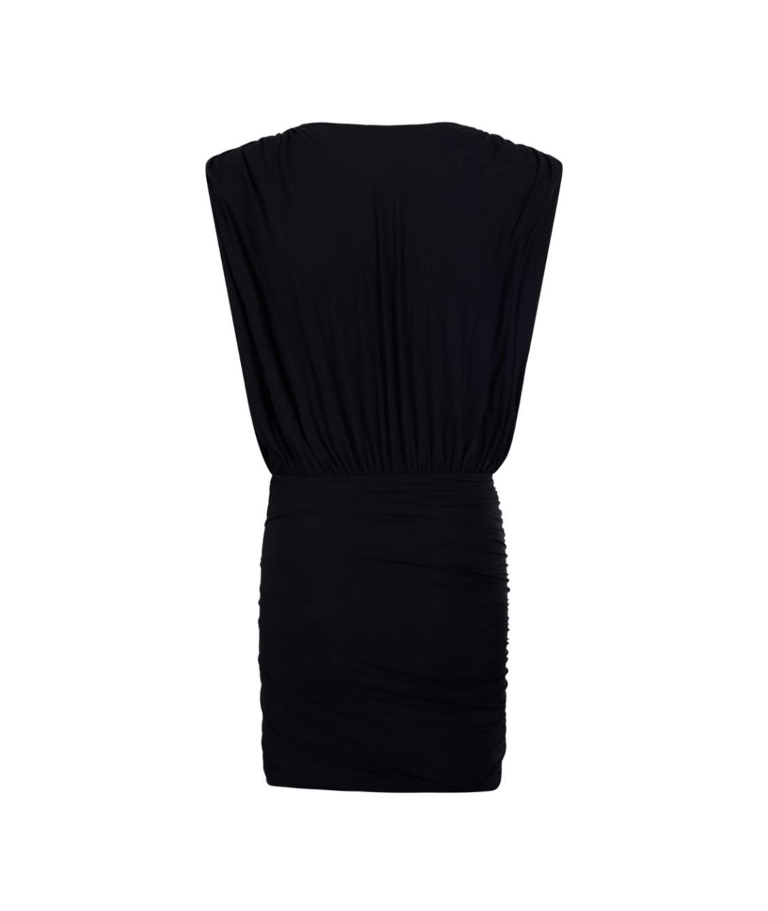 AMAZUIN Черное полиамидовое платье, фото 4