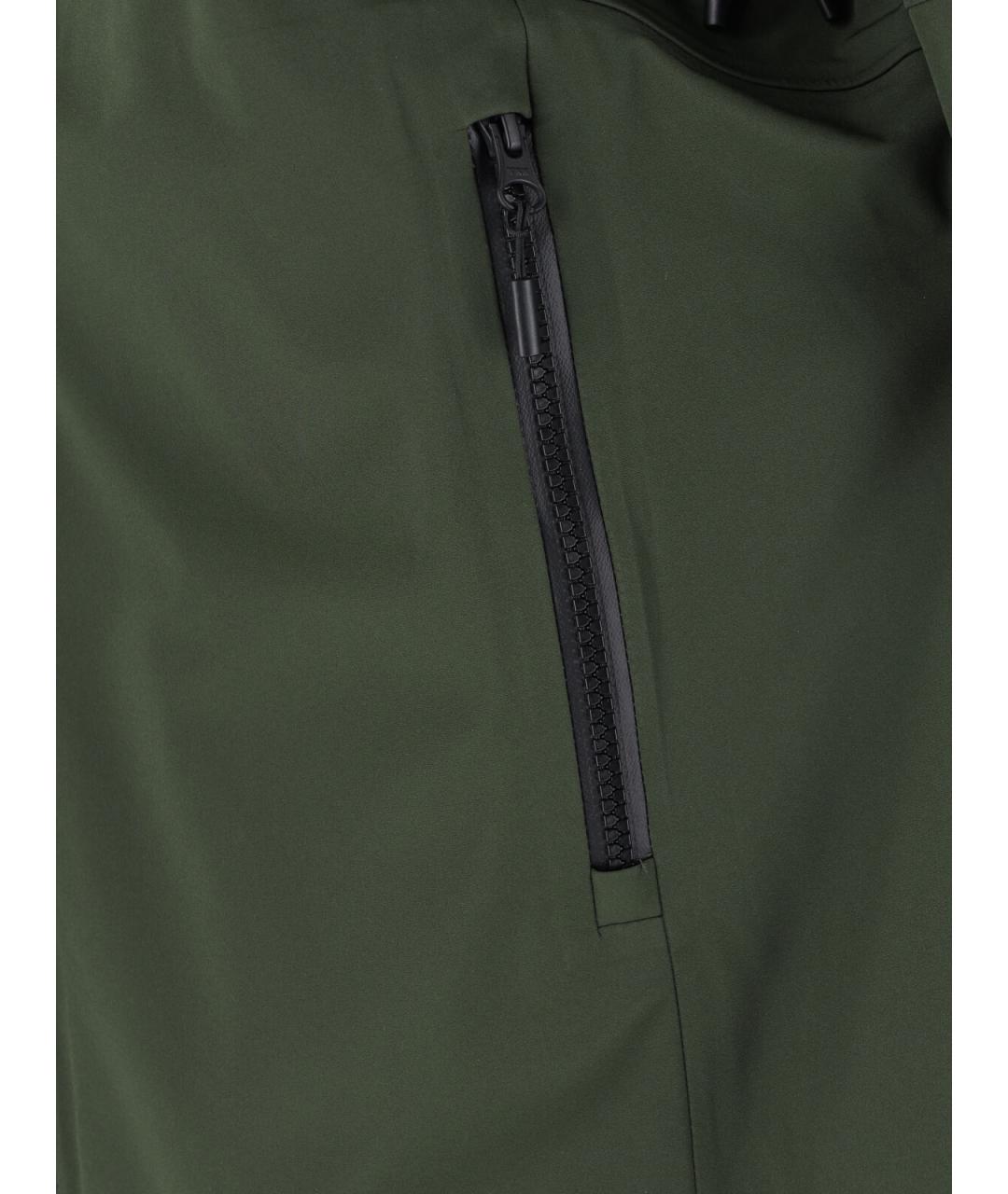 CANADA GOOSE Зеленая полиэстеровая куртка, фото 3