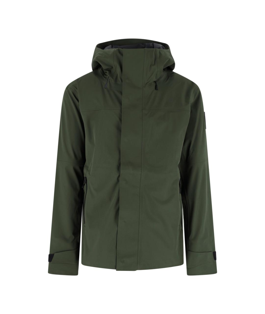 CANADA GOOSE Зеленая полиэстеровая куртка, фото 1