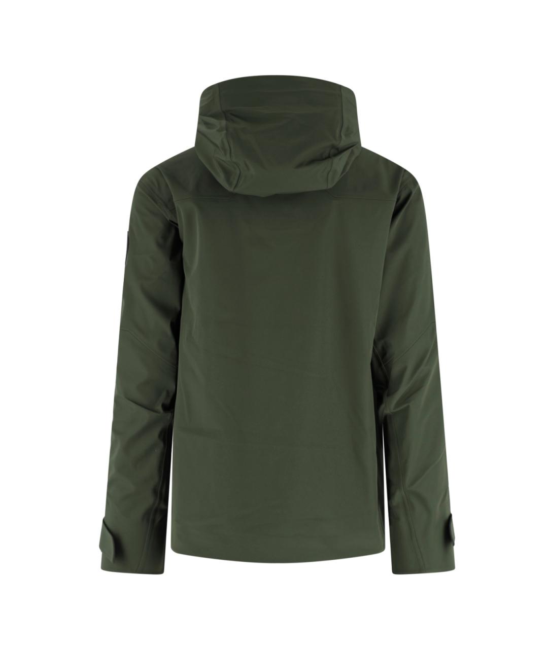 CANADA GOOSE Зеленая полиэстеровая куртка, фото 2