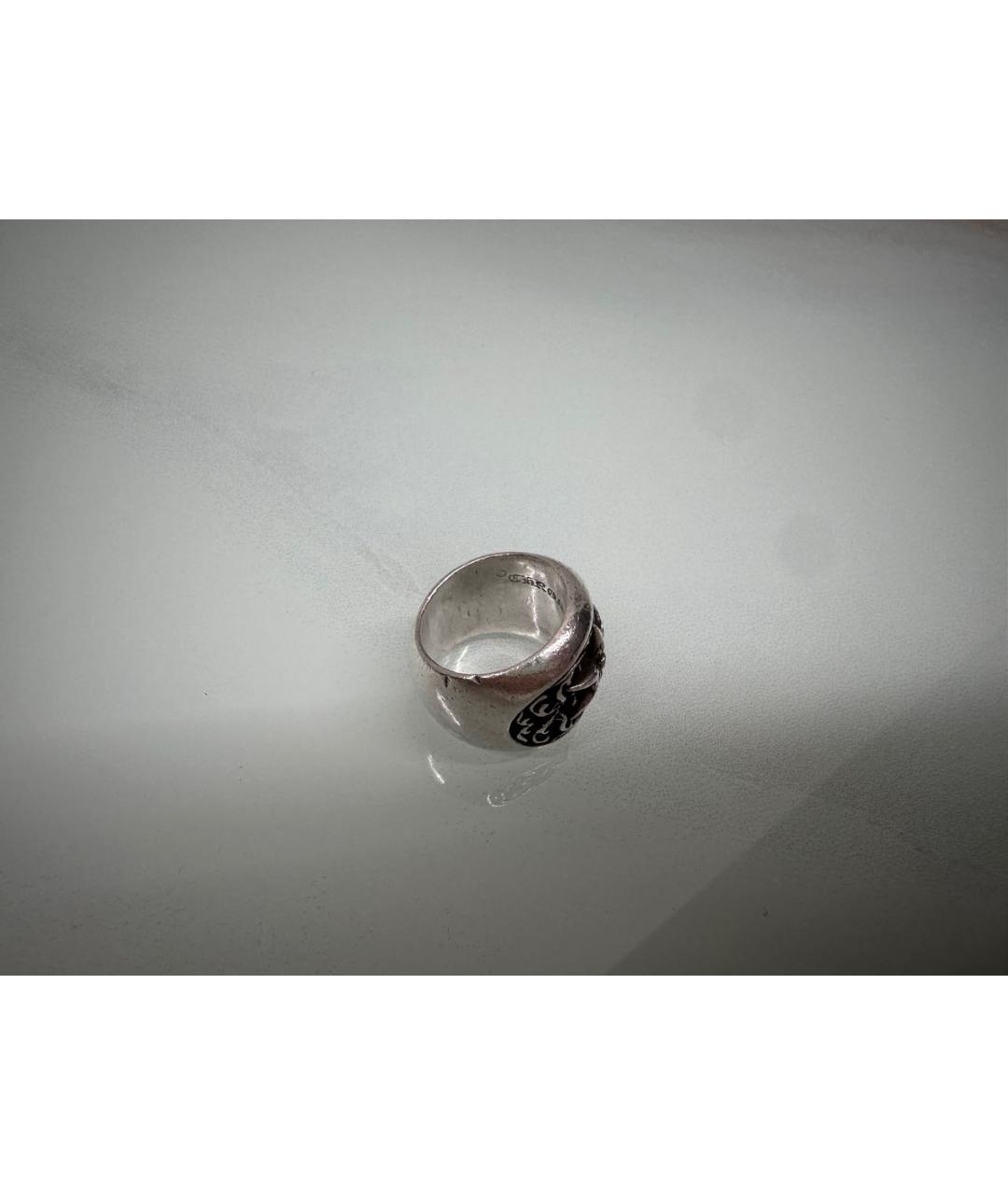 CHROME HEARTS Серебряное серебряное кольцо, фото 4
