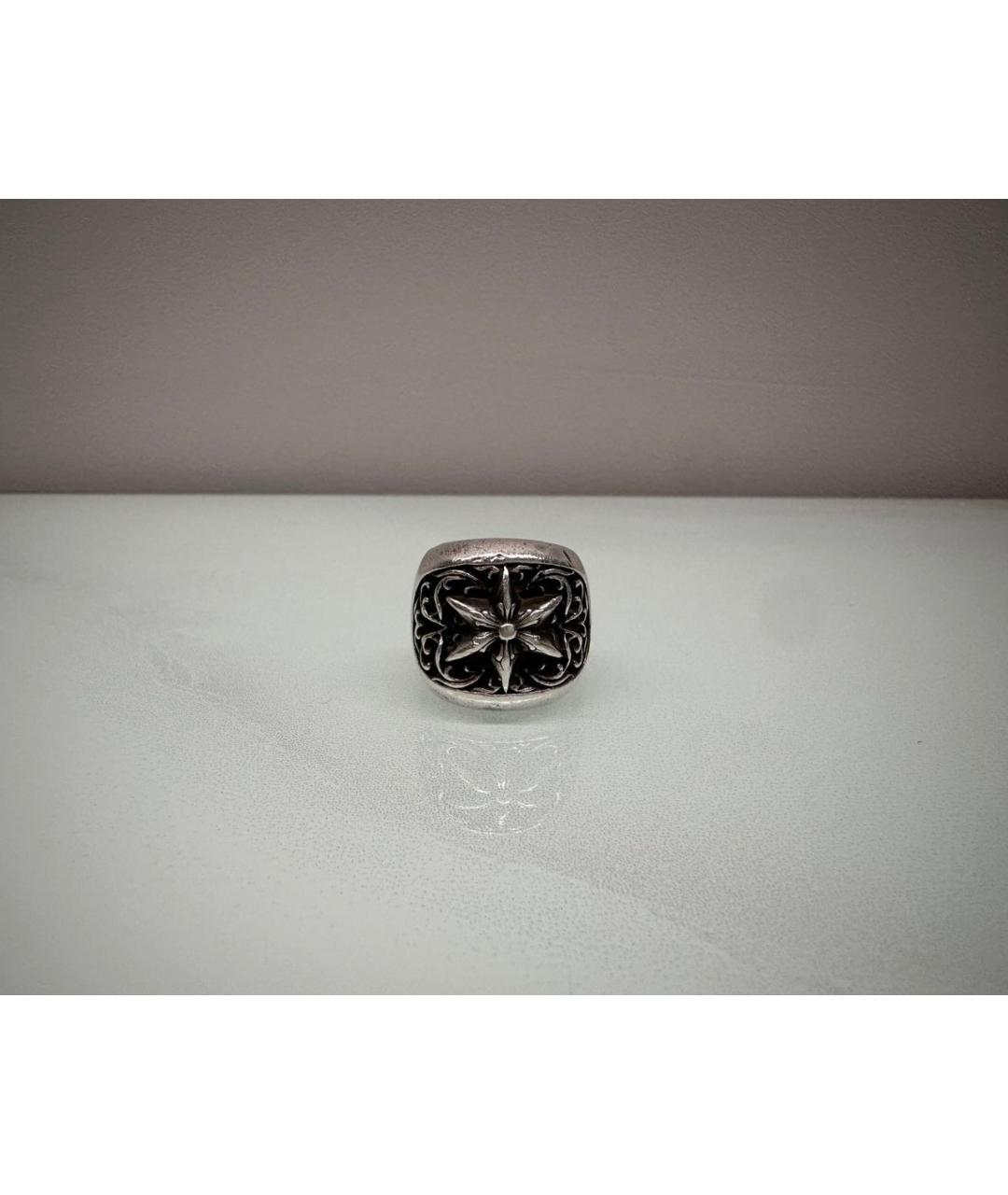 CHROME HEARTS Серебряное серебряное кольцо, фото 8