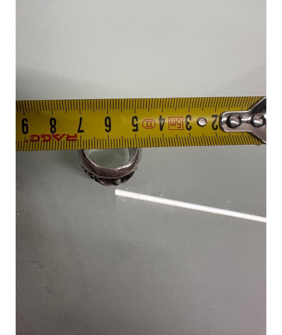 CHROME HEARTS Серебряное серебряное кольцо, фото 7