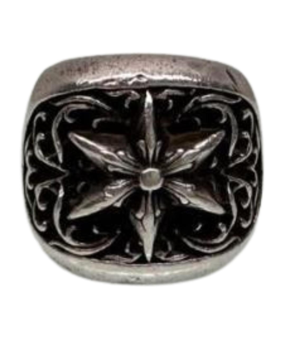 CHROME HEARTS Серебряное серебряное кольцо, фото 1