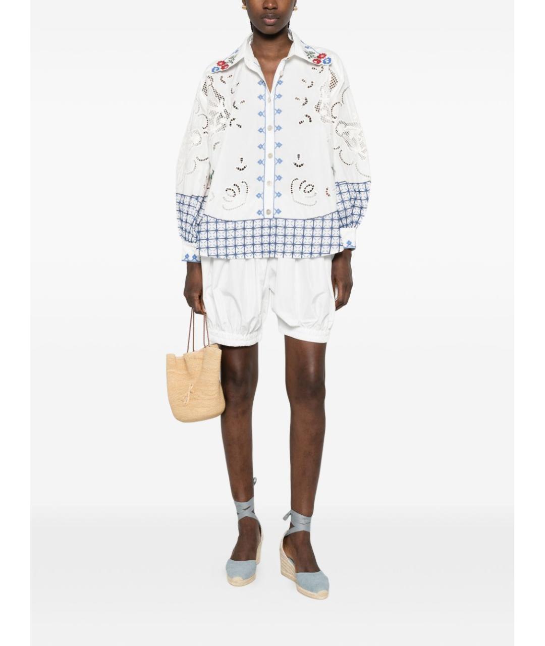 FARM RIO Белая рубашка, фото 4