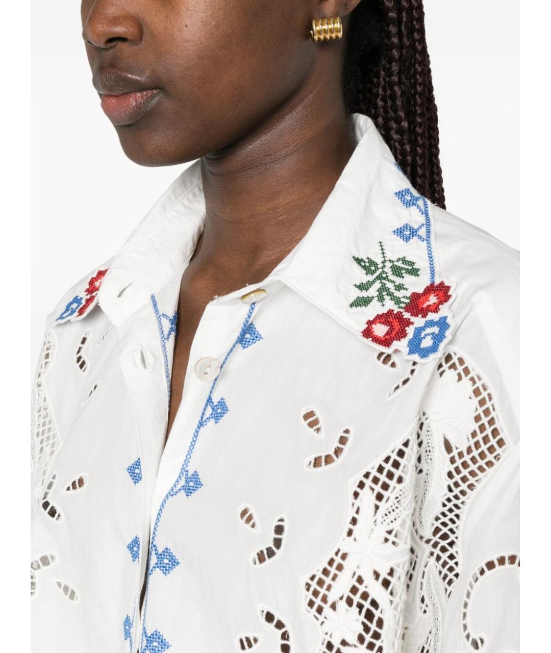 FARM RIO Белая рубашка, фото 3