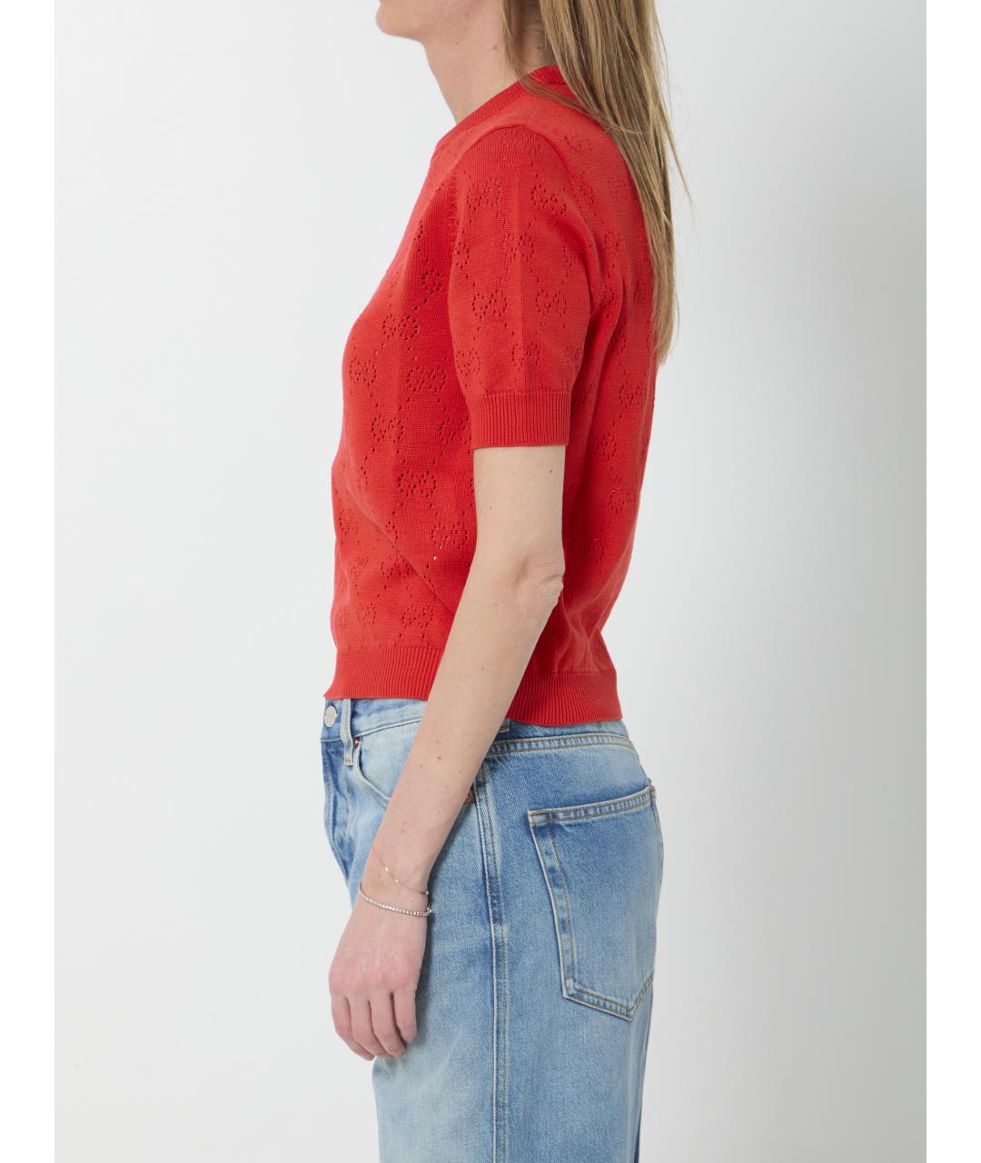 GUCCI Шелковая футболка, фото 3