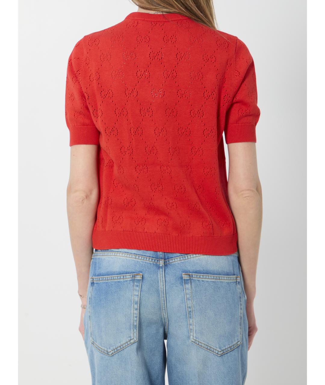 GUCCI Шелковая футболка, фото 4