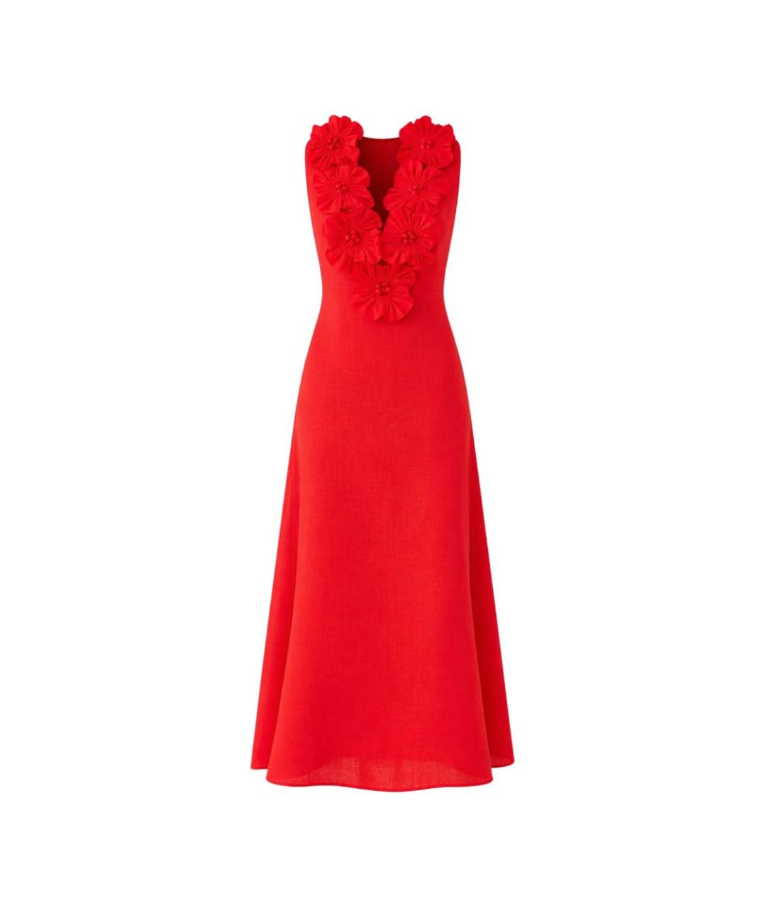 FARM RIO Красное вечернее платье, фото 1