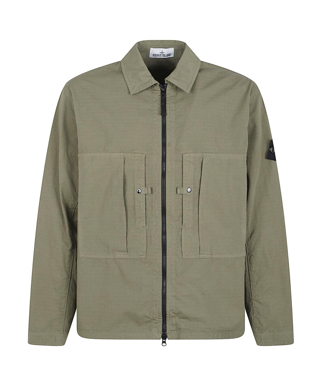 STONE ISLAND Хаки куртка, фото 1