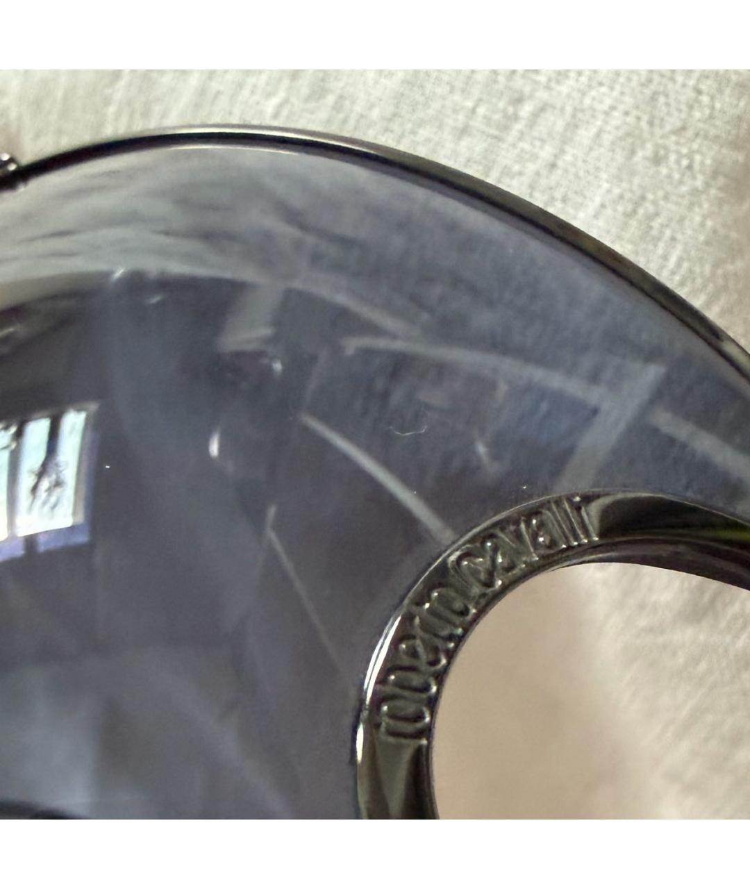 ROBERTO CAVALLI Темно-синие металлические солнцезащитные очки, фото 5