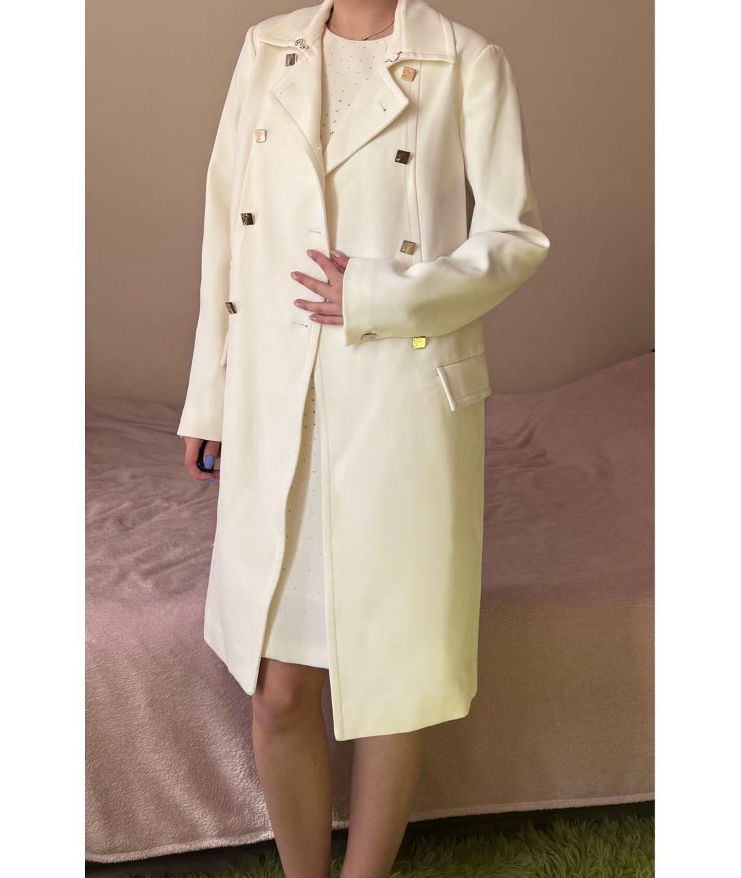 VERSACE COLLECTION Белый полиэстеровый жакет/пиджак, фото 7