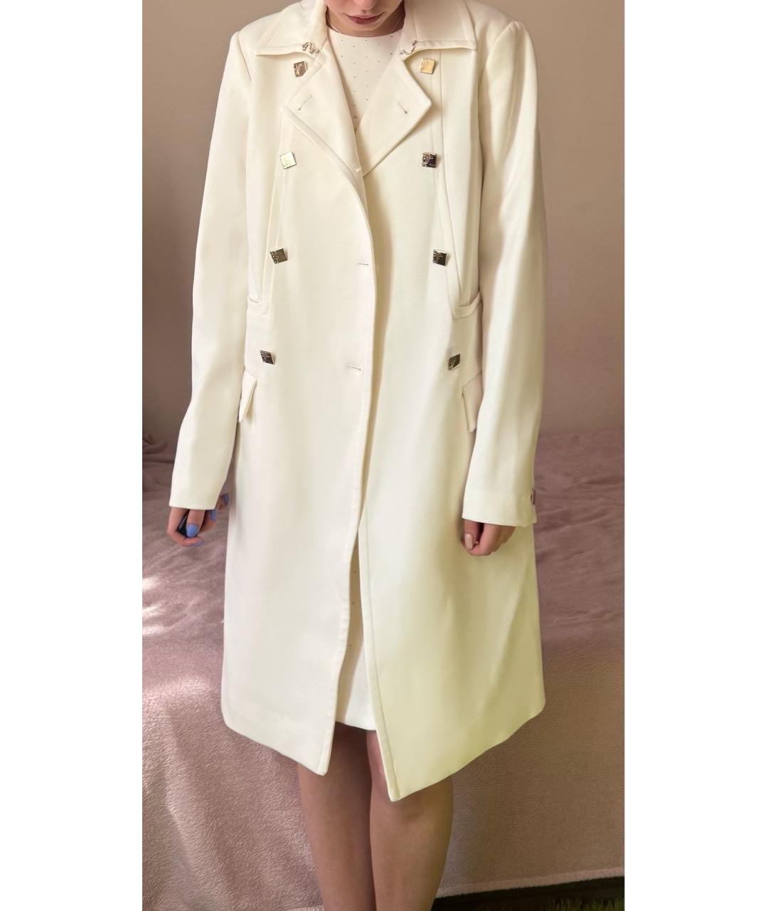 VERSACE COLLECTION Белый полиэстеровый жакет/пиджак, фото 8