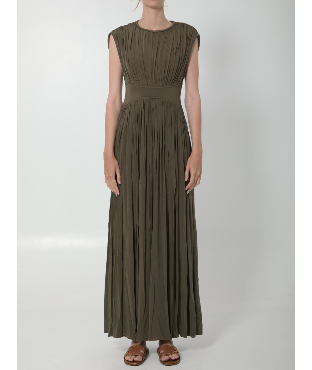 ZIMMERMANN Зеленые вискозное повседневное платье, фото 5