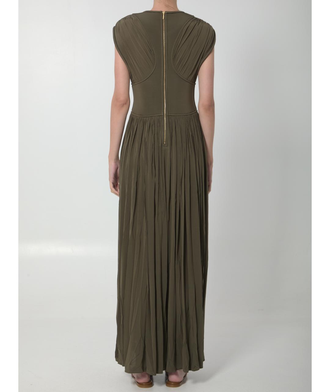 ZIMMERMANN Зеленые вискозное повседневное платье, фото 4