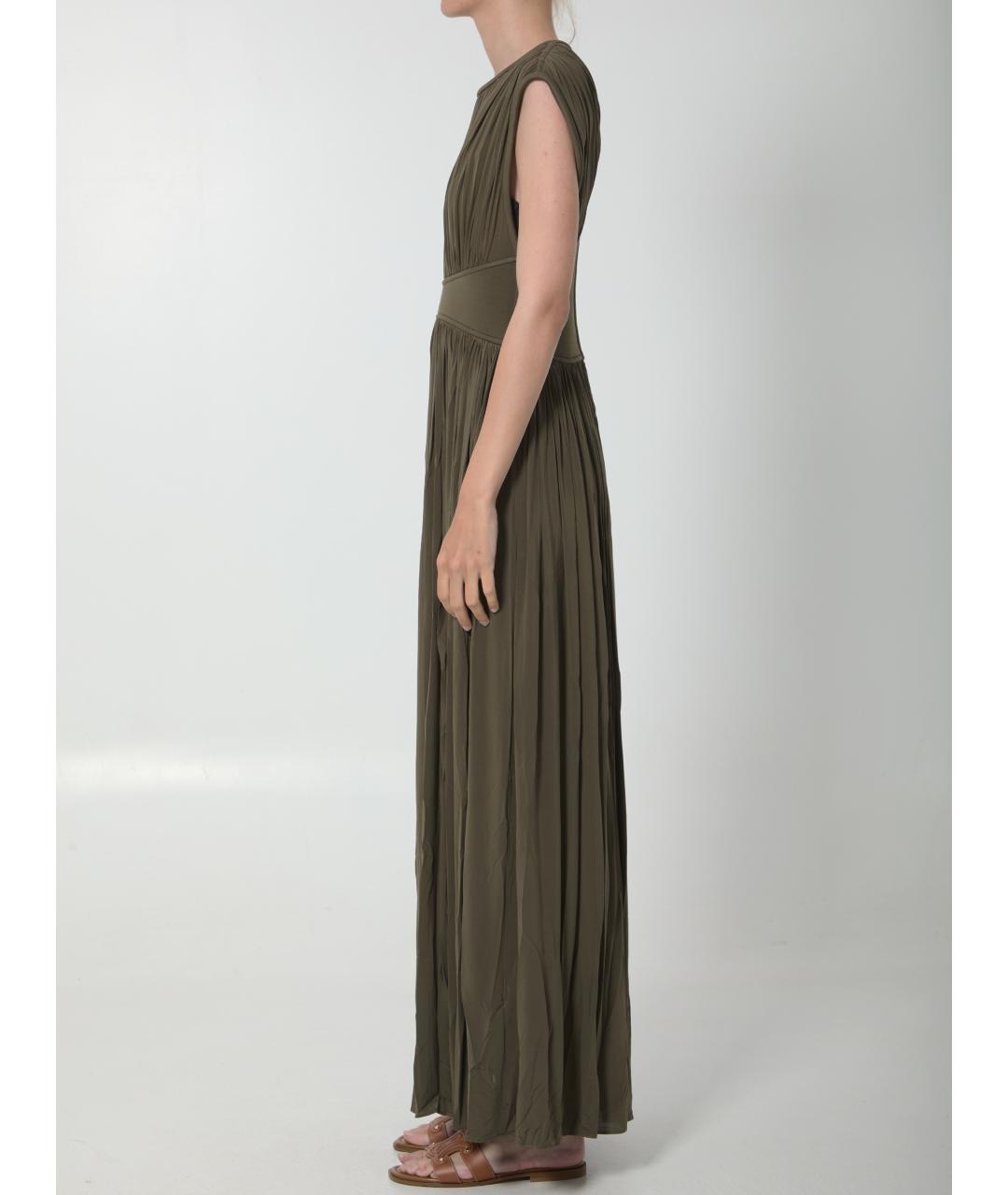 ZIMMERMANN Зеленые вискозное повседневное платье, фото 3