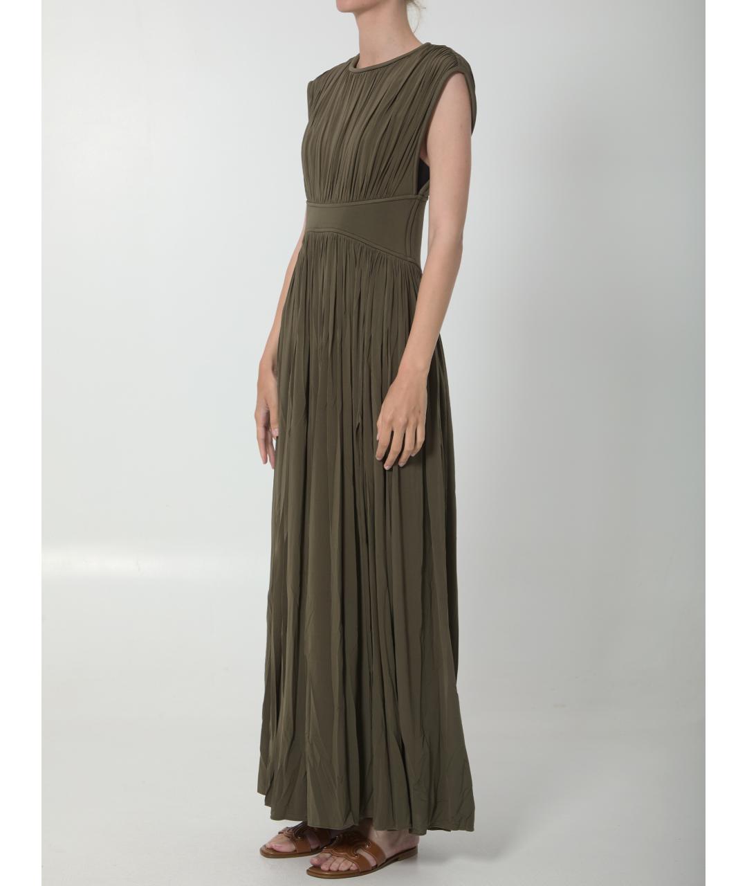 ZIMMERMANN Зеленые вискозное повседневное платье, фото 2